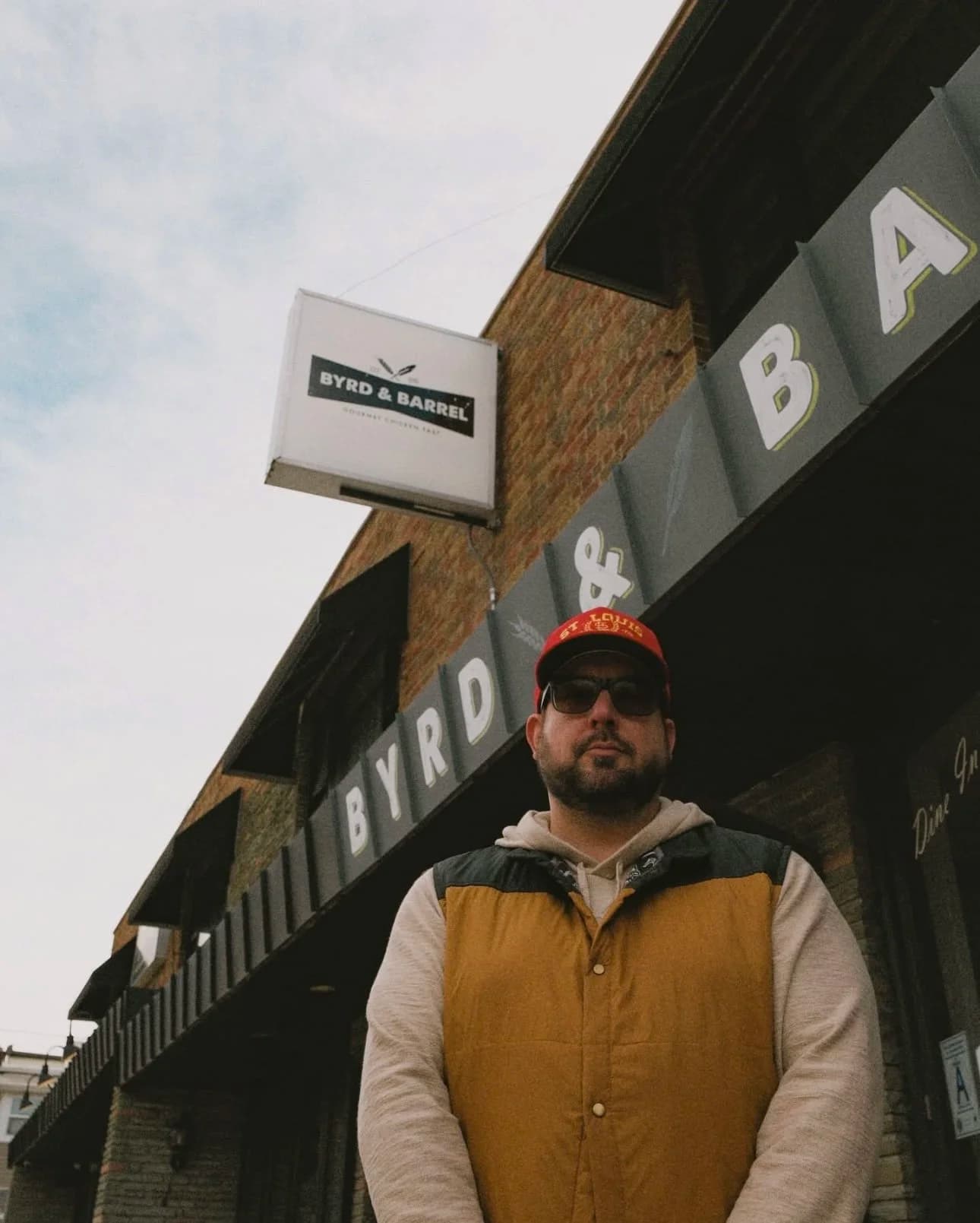 The Byrd & Barrel storefront on Tamm Ave
